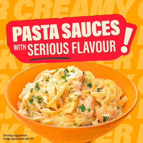 Dolmio Intensify Mild Creamy Garlic & Black Pepper Pasta Sauce