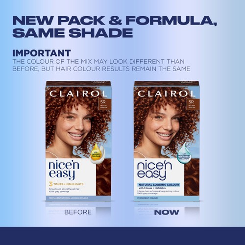 Clairol Nice n Easy Creme Permanent Hair Dye - 5r Medium Auburn