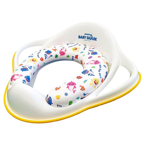 Pinkfog Baby Shark Soft Padded Toilet Training Seat