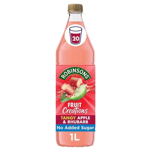 Robinsons Fruit Creations Apple & Rhubarb 1L