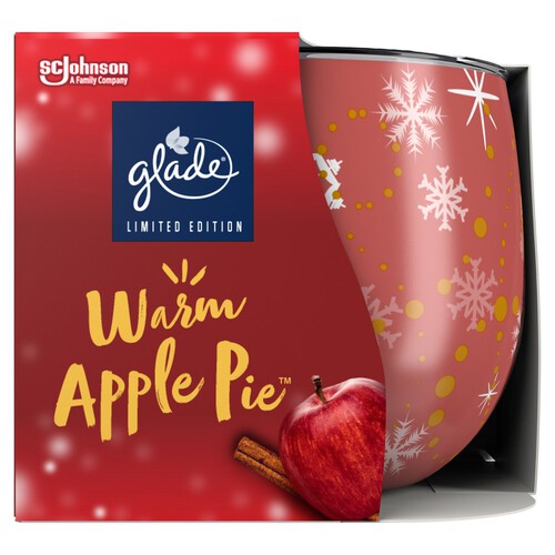 Glade Candle Warm Apple Pie