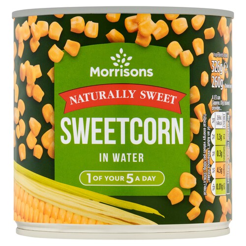 Morrisons Sweetcorn In Water (326g)