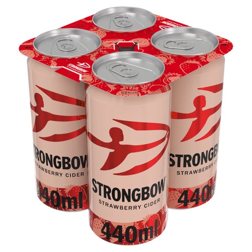 Strongbow Strawberry 4z440ml