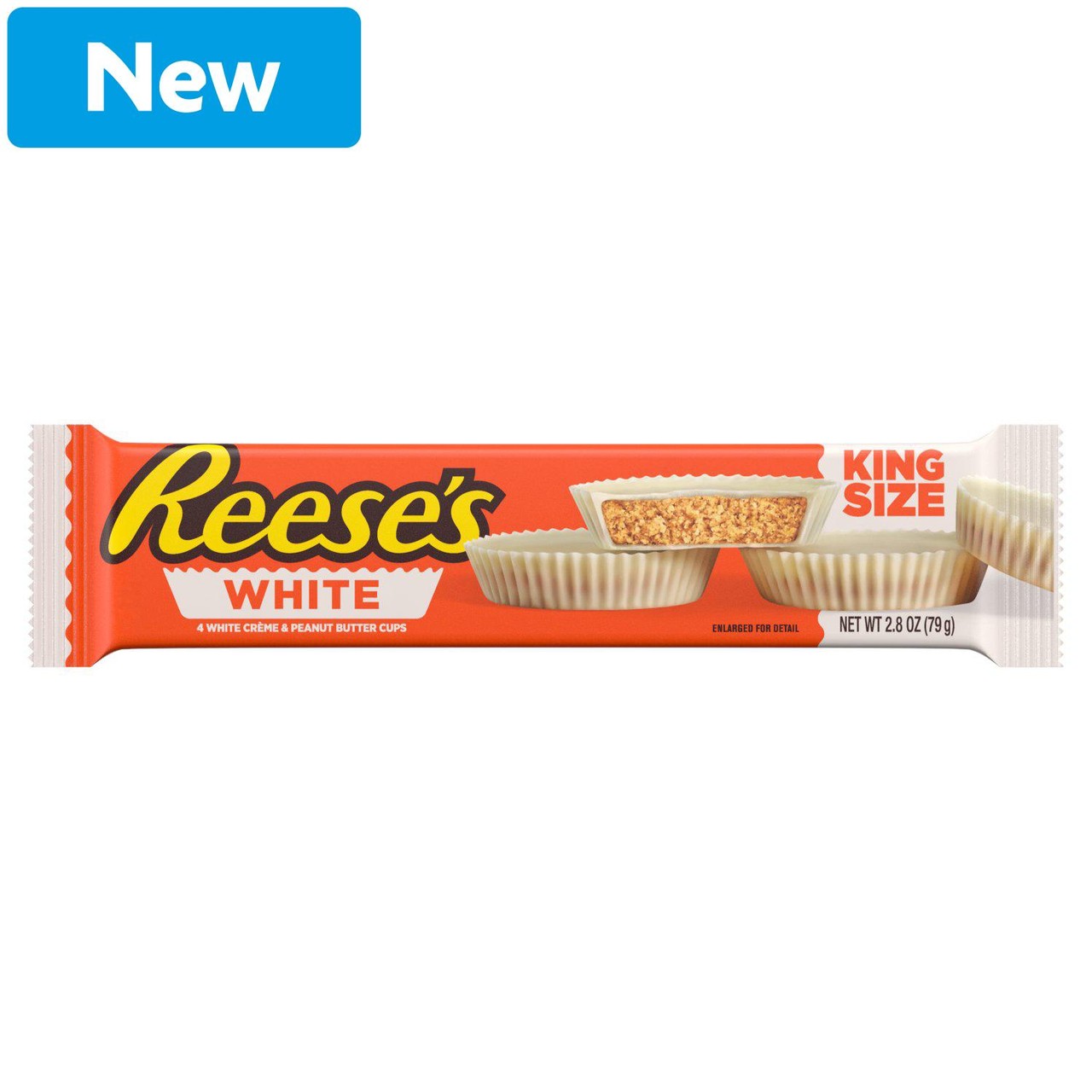 Reese's Peanut Butter Cup White 4 Cup King Size