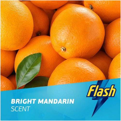 Flash Kitchen Spray Wipe Done Mandarin Cleaning Spray