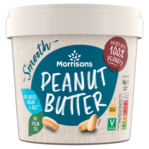 Morrisons Smooth Peanut Butter 