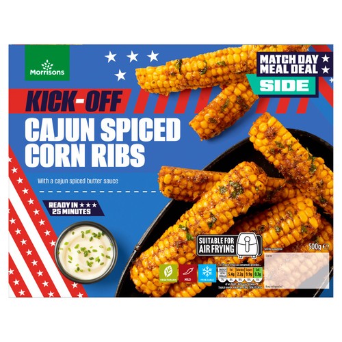 Morrisons Americana Cajun Spiced Corn Ribs 500g