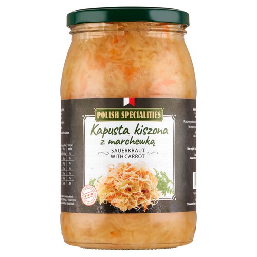 Polish Speciality Sauerkraut With Carrot