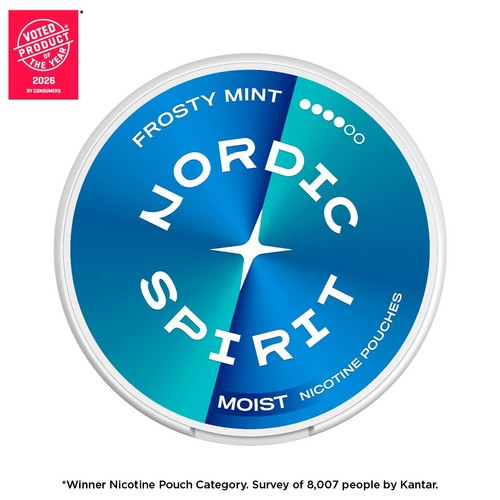 Nordic Spirit Frosty Mint Extra Strong 11mg Nicotine Pouches