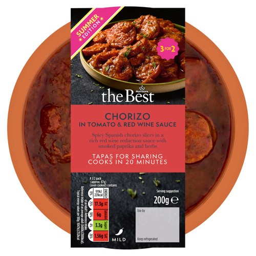 Morrisons The Best Chorizo In Sauce 200g