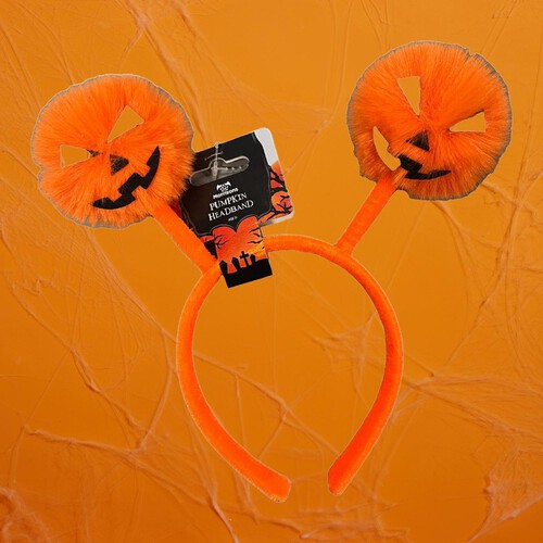 Morrisons Halloween Pom Pom Pumpkin Headband