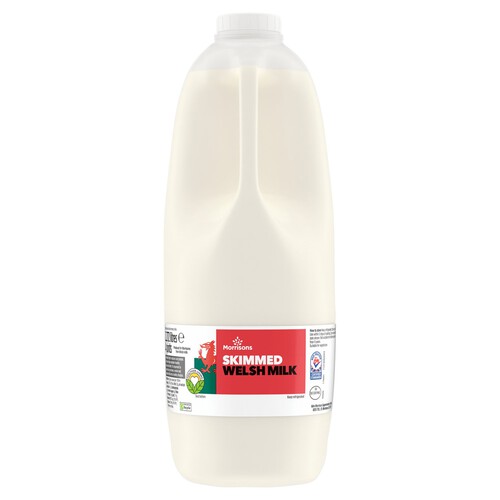 Morrisons Welsh Skimmed Milk 4 Pint