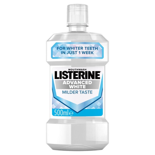 Listerine Advanced White Milder Taste Mouthwash