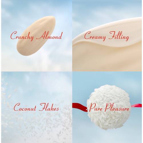 Ferrero Raffaello Coconut and Almond Pralines Gift Box 23 Pieces