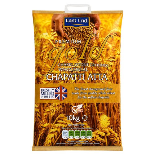 East End Premium Gold Wholemeal Chapatti Atta 10kg