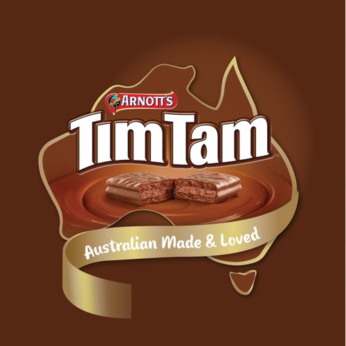 Arnotts Tim Tam Milk Chocolatey Biscuits Original 9 Pack