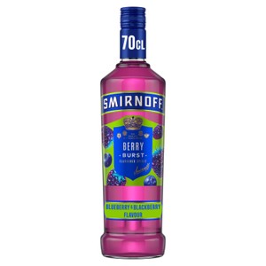 Smirnoff Berry Burst Blueberry & Blackberry Vodka 70cl