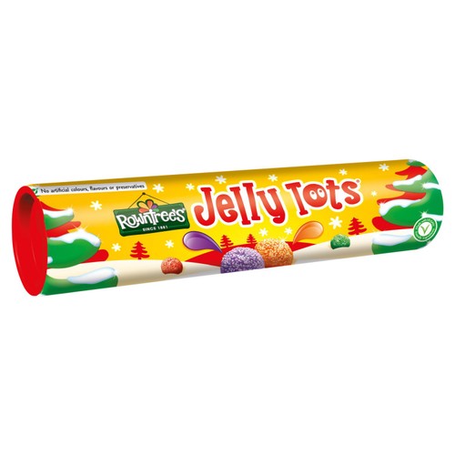 Rowntree's Jelly Tots Sweets Giant Tube 115g