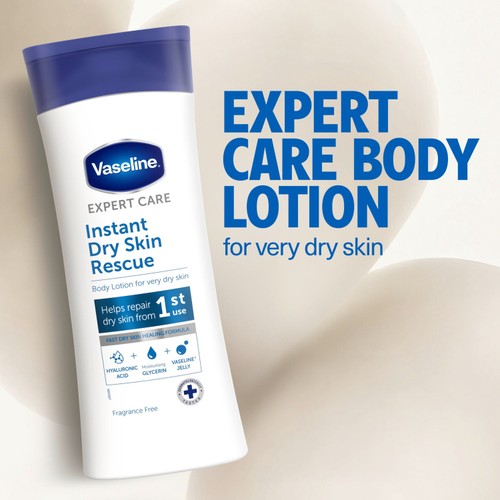 Vaseline Expert Care Instant Dry Skin Rescue Body Lotion 400 ml
