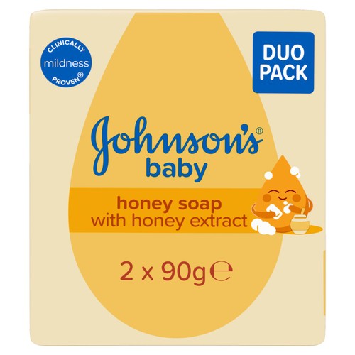 Johnson's Baby Honey Soap 2X90G