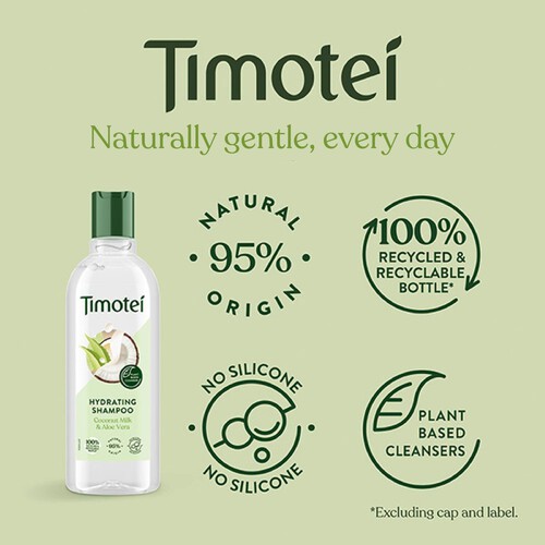 Timotei Hydrating Shampoo Coconut Milk & Aloe Vera