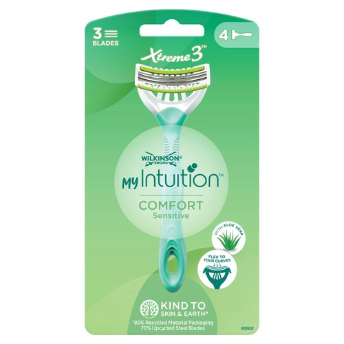 Wilkinson Sword Intuition Comfort Sensitive Xtreme 3