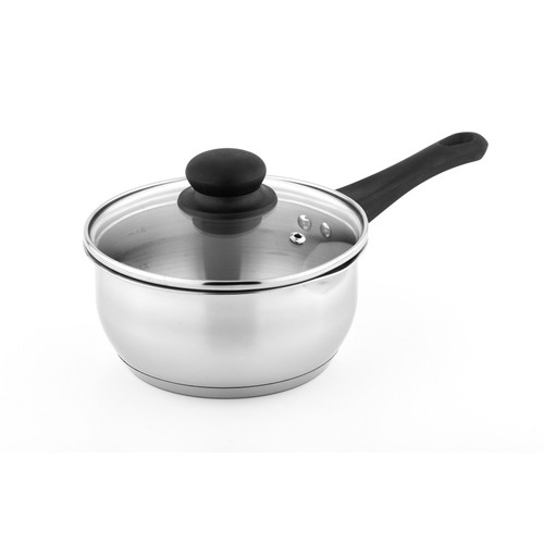 Morrisons stainless steel saucepan