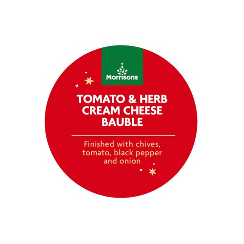 Morrisons Black Pepper And Herbs Cream Cheese Bauble 120G