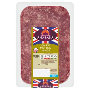 Shazans Mutton Mince 10% Fat