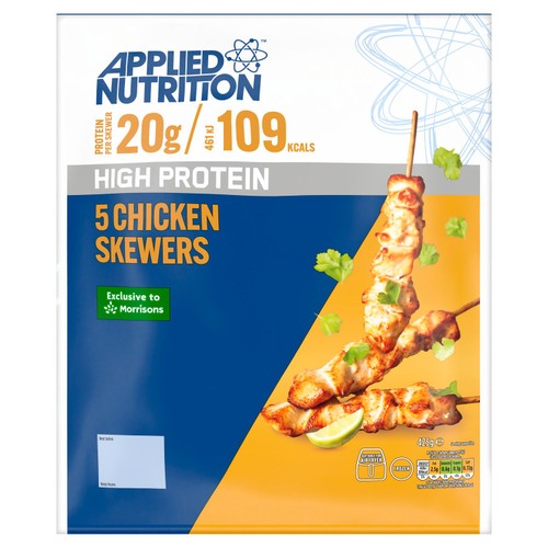 Applied Nutrition Plain Chicken Skewers