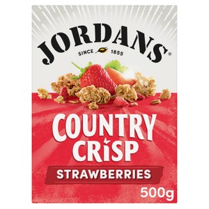 Jordans Country Crisp Sun-Ripe Strawberry Breakfast Cereal