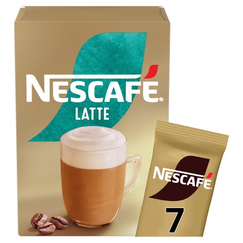 Nescafe Latte Instant Coffee 7 Sachets 
