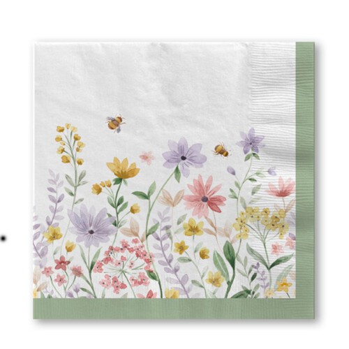 Nutmeg Home Pretty Floral Napkins