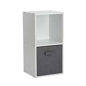 Morrisons 2 Cube Shelving With Basket