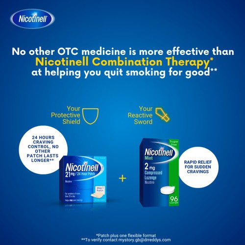 Nicotinell Nicotine Lozenges Stop Smoking Aid 2mg Mint 