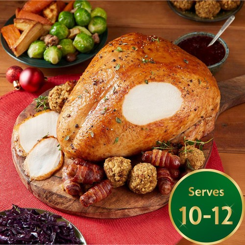 Morrisons Large Basted Turkey Crown 3-3.99Kg
