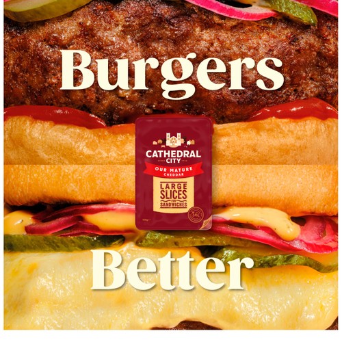 Cathedral City 6 Large Mature Cheddar Cheese Slices