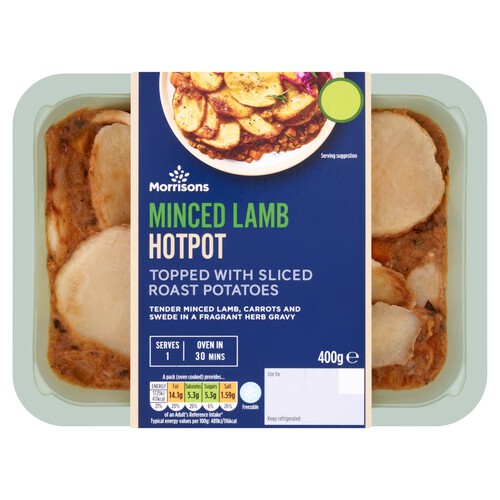 Morrisons Minced Lamb Hotpot