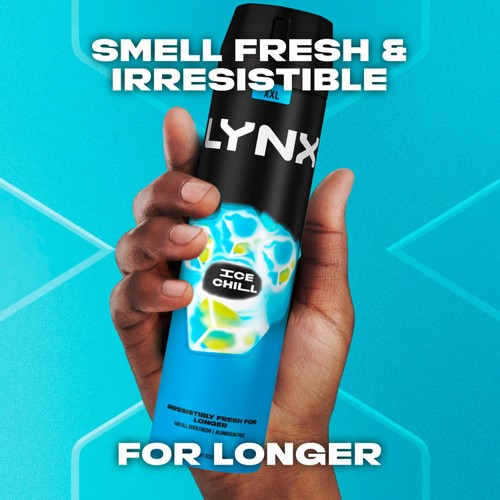 Lynx Ice Chill Body Spray For Men 250ml