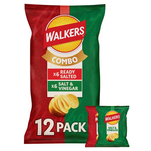 Walkers ready salted salt vinegar