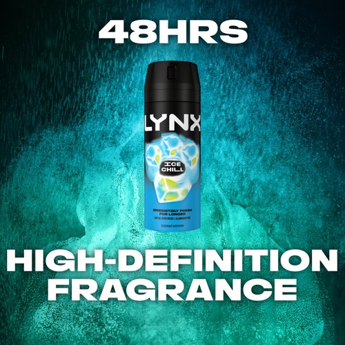 Lynx Ice Chill Body Spray For Men 150ml Morrisons Online