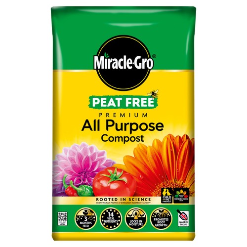 Miracle-Gro Peat Free All Purpose Compost 