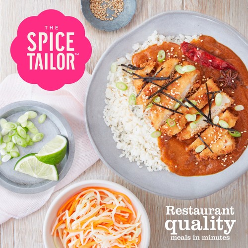 The Spice Tailor Japanese Katsu Curry Sauce Meal Kit 245g