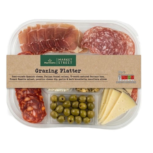 Morrisons Deli Charcuterie Grazing Platter 370g