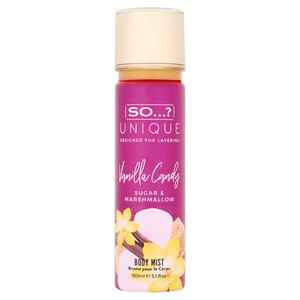 So Unique Vanilla Candy Body Mist | Morrisons
