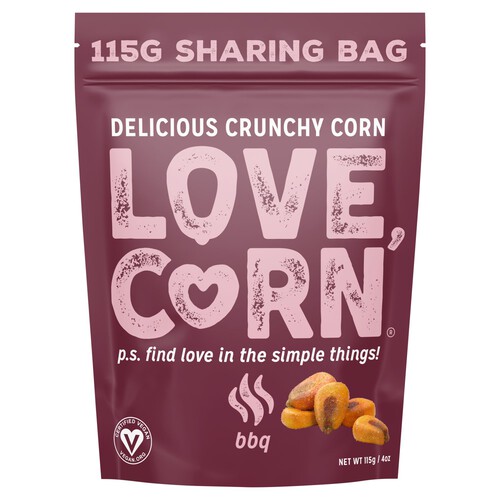 Love Corn Smoked BBQ Crunchy Corn Snack