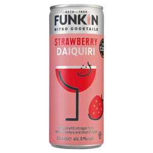 Funkin Nitro Cocktails Strawberry Daiquiri | Morrisons