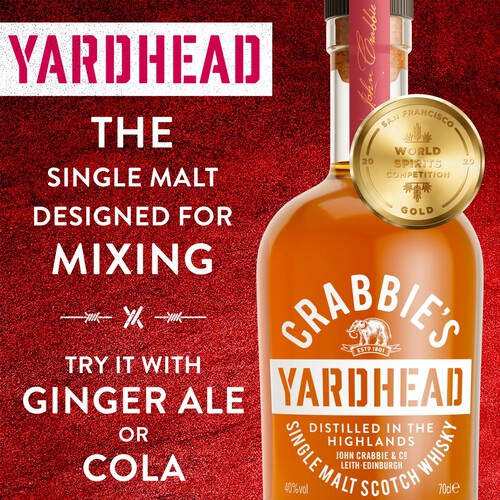 Crabbie's Yardhead Single Malt Scotch Whisky 