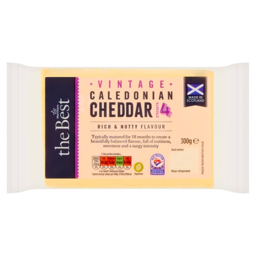 Morrisons caledonian vintage cheddar
