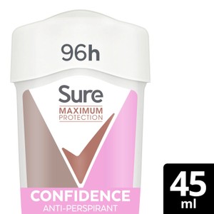 Sure Women Confidence 96h Maximum Protection Antiperspirant Deodorant Cream 45ml